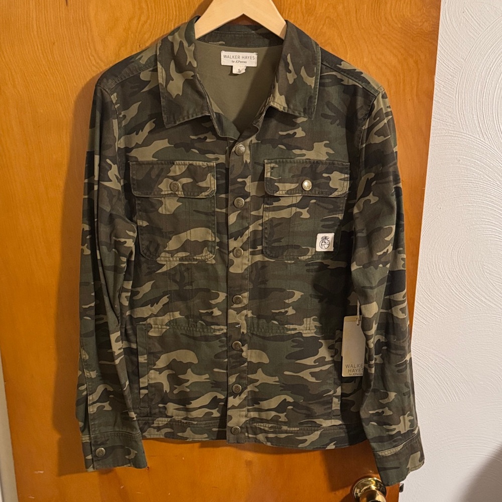 Camo Jacket Mens Small Walker Hayes